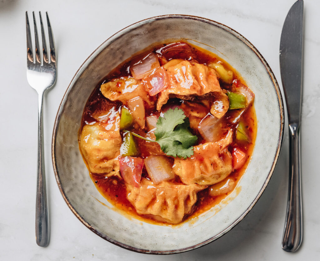 Momo dinner at Nelson Way Restaurant Nelson Bay